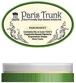 Eco Green Crafts Paris Trunk Dye-Based Artists Ink, Parchment