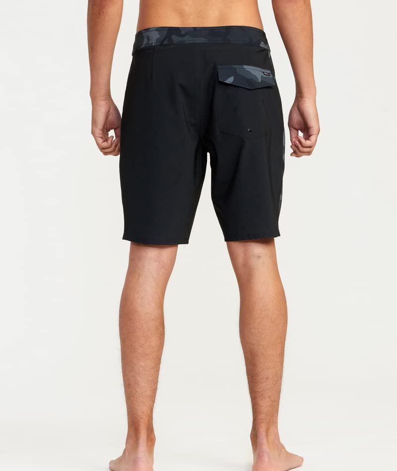 RVCA Mens Stretch 19" Swim Trunk3