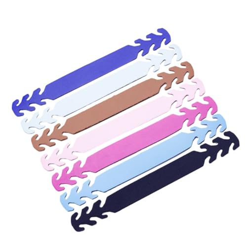 FOMIYES 20pcs Adjustable Ear Protective Mask Hooks Soft Elastic Strap Extenders with Anti-Tightening Design Comfortable Mask Extension Rope for Sensitive Skin and All-Day Wear Random Color