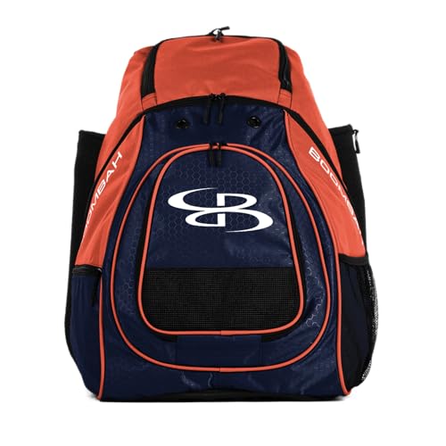 Boombah Squadron Bat Pack BM-9047C23 Navy/Orange