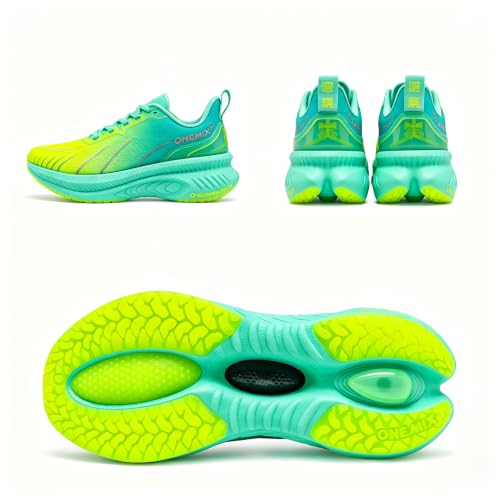 Image of ONEMIX Running Shoes Breathable Mesh Cushioned Stability Athletic Sneakers | Road Running Shoes