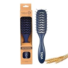 TADA MEN Hair Brush for Men Comb for Men and Women Styling Hairbrush Mens for Styling Navy