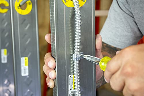 Halex – 3/8 Inch Flexible Metal Conduit (Fmc) – 1 Hole Straps – 62180B – 200 Per Pack – Silver #TOP7