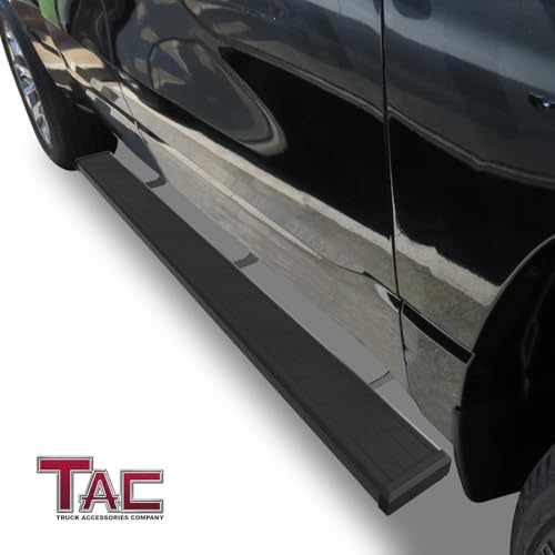 Estribos laterales de aluminio TAC para Dodge Ram 1500 Quad Cab 2019-2026 miniatura 2