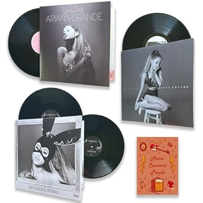 Ariana Grande "Debut Vinyl Collection": Yours Truly / My Everything / Dangerous Woman / + Including Bonus Art Card