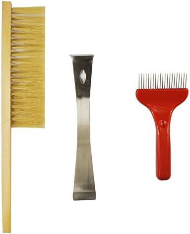 NAVADEAL Beekeeping Tools Series (3pcs Beekeeping Kit)