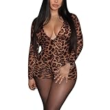 combinaison short leopard Nombreuses utilisations : la combinaison léopard à manches longues pour femme est idéale pour les loisirs, le shopping, le quotidien, les fêtes, les boîtes de nuit, les rues, le bureau, les vacances et les rendez-vous, les voyages, les vêtements de plein air, les loisirs, les vêtements de chambre, l'entraînement, les fêtes, les soirées, les vacances, etc