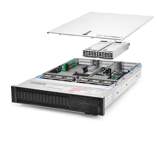 TechMikeNY Server 2.70Ghz 48-Core 1.5TB RAM 3X M10 32GB PowerEdge R740 (Renewed)