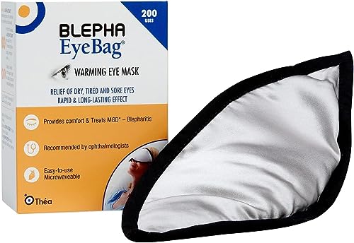BlephaEyeBag | Warming Eye Mask | Relief of Dry Tired and Sore Eyes | Clinically Proven for Treatment of Eye Conditions Pack of 1
