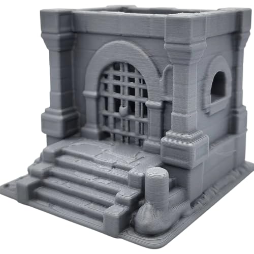 Locked Cell Miniature Dungeon Jail Terrain for RPGs