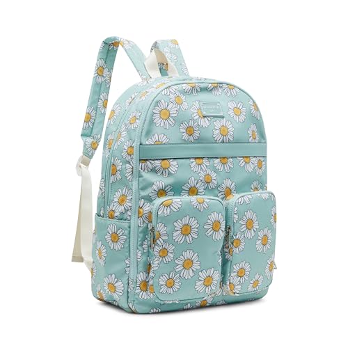 Madden Girl Women's Dome Backpack, Blue Floral, Large2