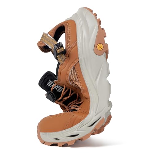 Image of Mens Amphibious Water Shoes Outdoor Hiking Sandals Quick Dry Swim Beach Aqua Shoes Closed Toe Non-Slip for River Fishing Sailing Travel Camping Athletic