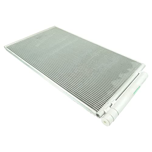 Image of TRQ Air Conditioning A /C Condenser Receiver Drier Compatible with 2013-2016 Scion FR-S 2013-2019 Subaru BRZ 2017-2019 Toyota 86 SC3030107 SU3030134