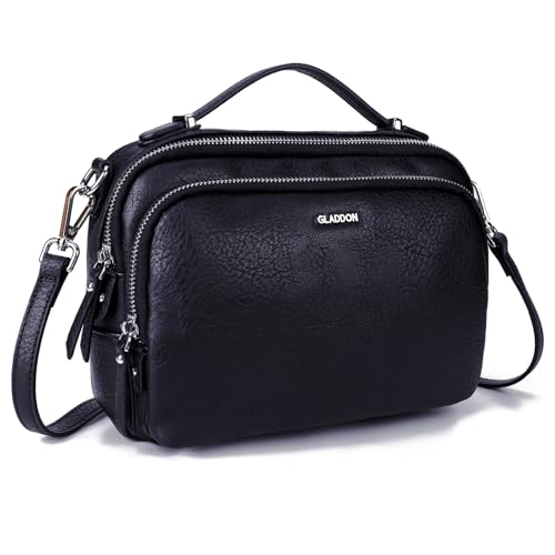 Image of Crossbody Bag,Convertible Top Handle Purse and Satchel for Women | Soft vegan leather; multi pockets; fits A5,iPad mini,long wallet; lightweight organizer for work, travel and weekends