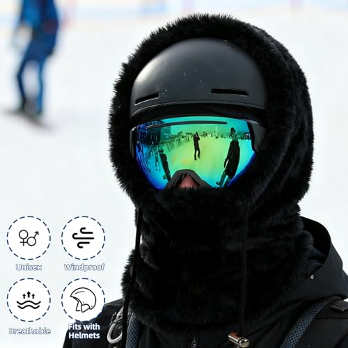 Image of YESLIFE Balaclava Ski Mask for Men and Women, Winter Face Mask, Shiesty for Skiing, Snowboarding & Motorcycle