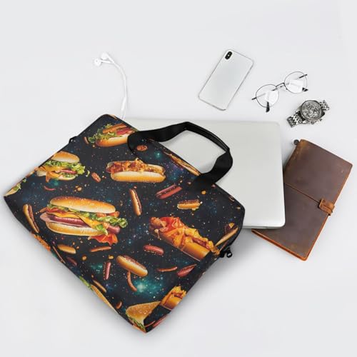Bolso bandolera para laptop con diseño de hotdogs miniatura 5