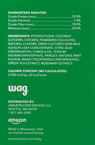 Wag Amazon Brand - Wag Dental Dog Treats To Help Clean Teeth & Freshen Breath thumb #2