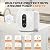 KENUOS Under Sink Instant Hot Water Heater,2.5 Gallon Mini Tank Water Heaters with LED Display,1500W 120V Small Water Heater 1/2" NPT for RV,Kitchen,Compact Design with T&P Valve,3-Way Fitting Valve