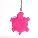 Produktbild BAISHIU Turtle Keychain Fashion Bunte Pompoms Frauen Tasche Auto Anhänger Nette Süße Haarige Kette Schlüsselanhänger Halter Geschenk