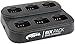 Rugged Radios 6 Bank Battery Charging Station for R1 Two Way Handheld Radio Walkie Talkie