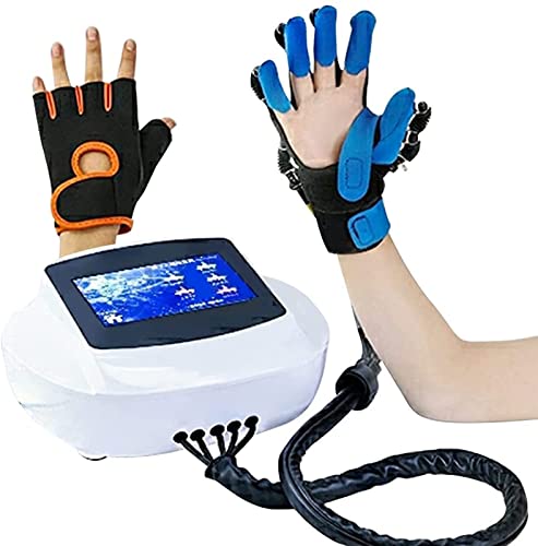 AASSDOO Entrenamiento de Dedos Trazo Protector de férula de Mano Exoesqueleto Entrenamiento Manual para Trazo Hemiplejia Función de Mano Recuperación Alivio Calambres e Cover
