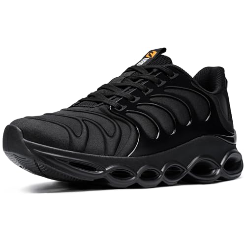 URDAR Running Shoes for Men Lightweight Breathable Walking Shoes Comfortable Casual Tennis Sneaker Cushioning Athletic Trainers Fashion(9