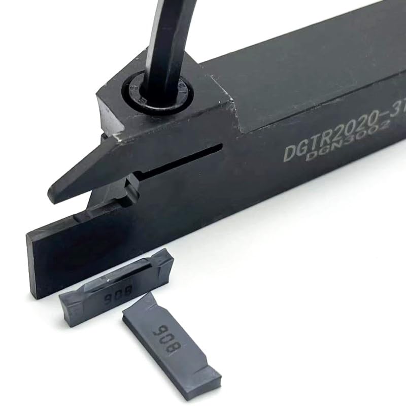 Tool Part for 1616 2020-2T18 2020-3T20 2525 Tungsten Steel Tool Holder for DGN3003 DGN2002 DGN Slotting Blade Set - (Angle: 2525-2T20 / Shank Diameter: DGN 2002C IC908)