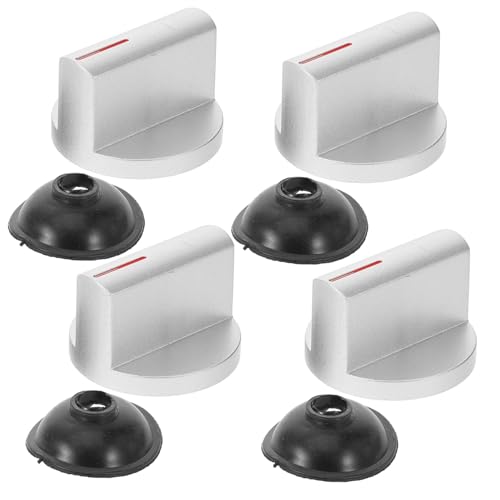 Mipcase 4 piezas Perillas de Estufa Gas Repuesto Fácil Accesorios Cocina Gas Hogar