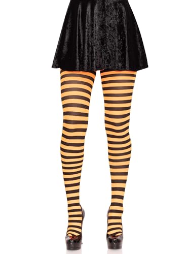 Leg Avenue - Mulher, preto e laranja, tamanho único (EUR 36-40) (710022040)