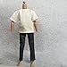 1/6 Custom Scale Clothes T-Shirt + Jean Trousers for 12