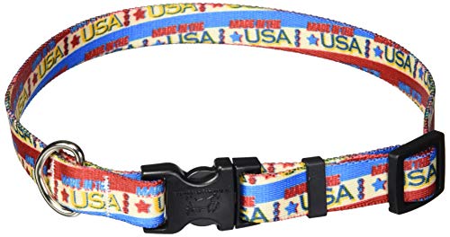 Image of Yellow Dog Design Standard Easy-Snap Collar, Vintage Made in USA, Medium 14 inch - 20 inch
