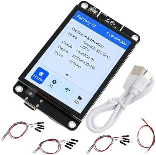 DIYmalls 2.8 inch ESP32 Capacitive Touchscreen TFT LCD Display XH-32S Board - 1