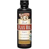 Barlean's Organic Flaxseed Oil Liquid from Fresh Cold Pressed Flax Seeds, 7,640mg ALA Omega 3 Fatty Acid Supplement for Healthy Hair, Skin, and Eyes, Vegan and Gluten Free, 12 oz