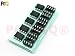 Produktbild POPESQ® - STK. /Pcs. 5 x LM358 mit/with DIP8 Sockel/Socket Operationsverstärker Op Amp #A170