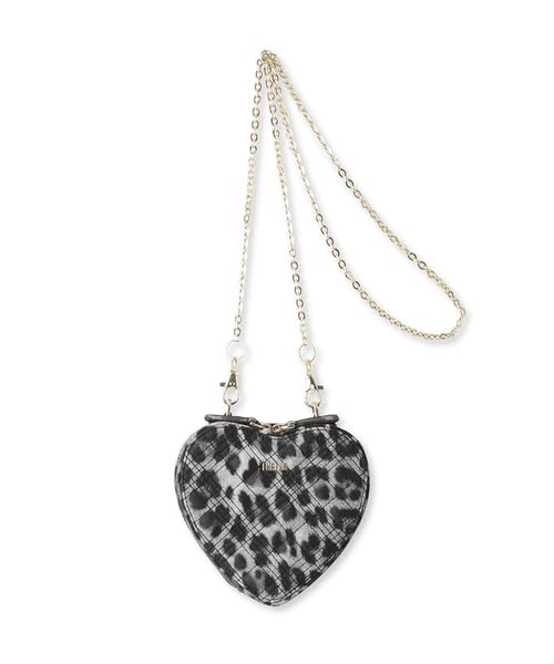 Amazon | キルティングハートショルダーバッグ | ショルダーバッグ