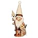 Produktbild Räuchermännchen Wichtel Weihnachtsmann mit Stab - 39cm - Original Erzgebirge Räuchermann - Christian Ulbricht