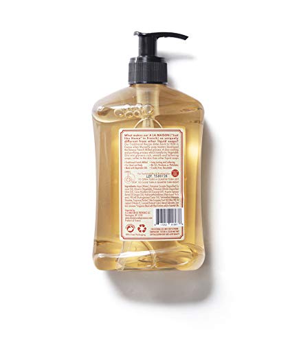 A La Maison Liquid Hand Soap Variety Pack - Citrus Blossom, Heirloom Peach, And Lavender Aloe Triple French Milled Natural Moisturizing Soap (3 Pack, 16.9 Oz Bottle) #TOP2
