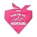 Made for The Mountains Dog Bandana (Assorted Colors)