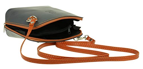Sac cuir véritable rigide effet serpent Girly Handbags chic - 6