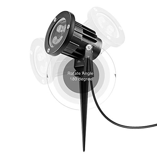 Ourleeme Lawn Flood Light Stake, Rgb Spot Lights,8W Outdoor Led Flood Light Waterproof Garden Yard Lights With Remote Control,2-In 1 Landscaping Spotlights For Patio,Pathway, Driveway 85-265V (1 Pc) #TOP7