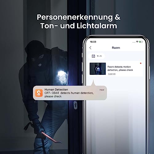Tenda 2K 3MP IP-Webcam Innenüberwachungskamera
