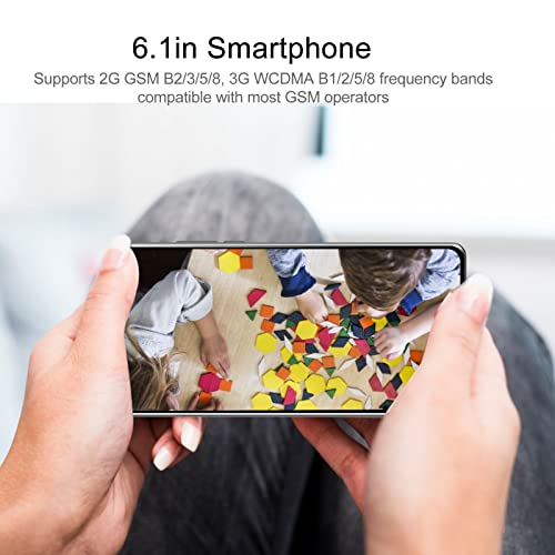 Dilwe Unlocked Android Smartphone, 6.1 Inch Fhd Unlock Cell Phone, 4Gb Ram 64Gb Memory, 8Mp, 32Mp Dual Camera, 3 Card Slots, 4500Mah 3G Mobile Phone For Android 11(Champagne Gold) #TOP3