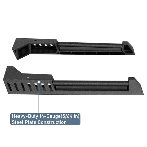 Image of Hooke Road Roll Bar Extension Kit - Compatible Mid-Size Truck Sport Roll Bar Adjustable Chase Rack, Heavy-Duty Off-Road Storage Accessory, Sold in Pair