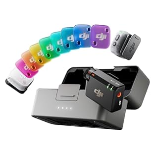Lightweight & Versatile - Weighing just 11 g [1], this mini Bluetooth wireless mic features a magnetic colorful design ideal for vlogging, making content creation more enjoyable. Universal Compatibility [12] - Enjoy direct Bluetooth connection to pho...