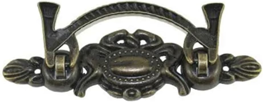 Retro Alloy Kitchen Drawer Cabinet Door Handle Furniture Knobs Hardware Cupboard Antique Pull Handles