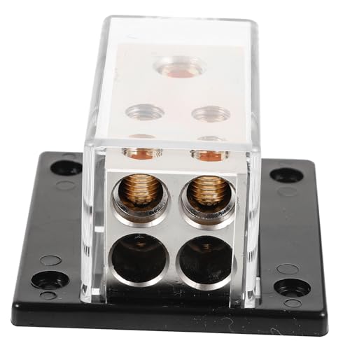 Cabilock Car Audio Junction Box Cars Car Audio Splitter Car Amplifier Distribution Automotive Power Distribution Block Power Distribution Block Car Audio Home Audio Amplifier Zinc Alloy