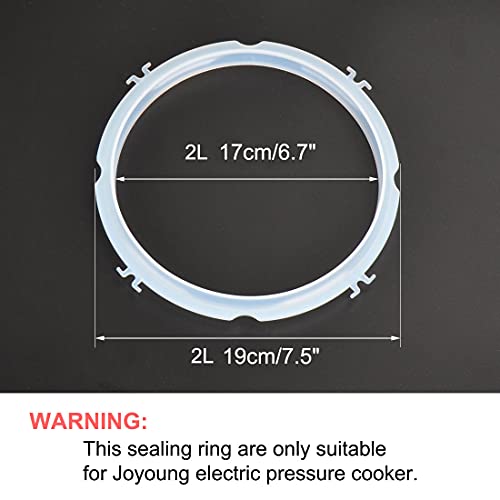 Anillo de Sellado de Silicona uxcell para Ollas a Presión miniatura 3