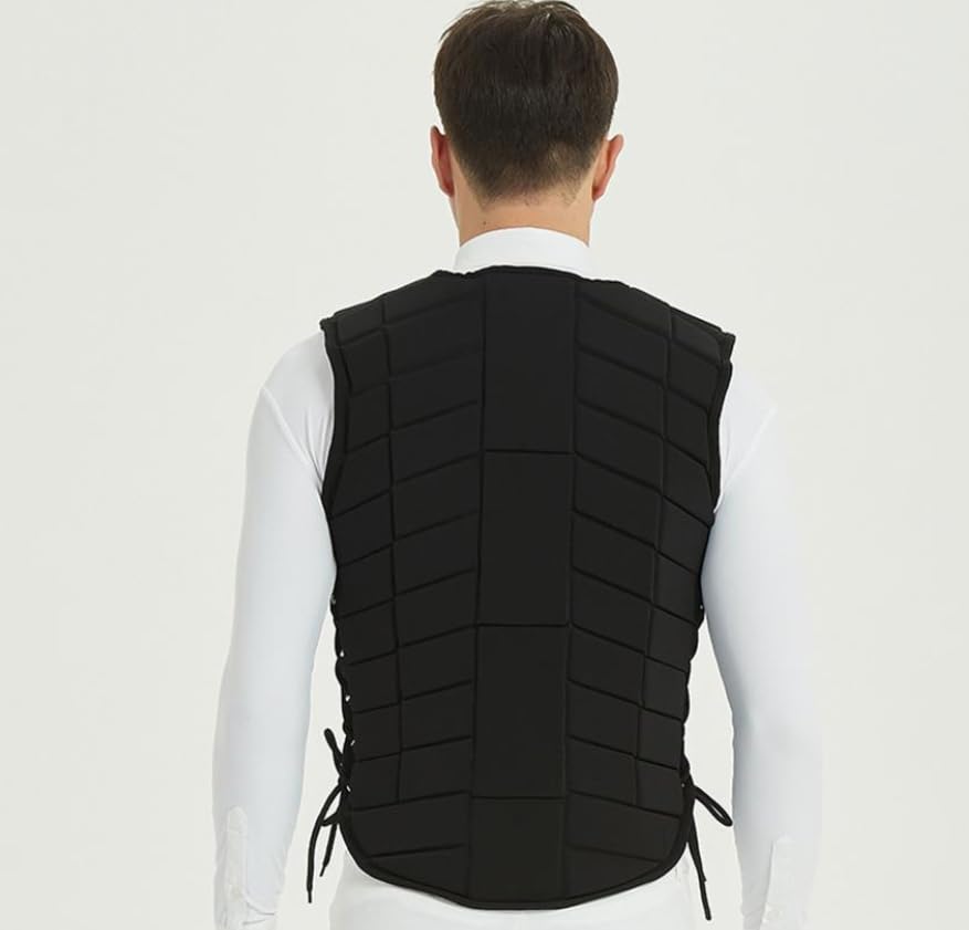 Luminexia Equestre Gilet Equitazione Professionale,Gilet Protettivo di Equitazione Adulto E Bambino,Gilet da Equitazione di Sicurezza,per Ragazzi Ragazze Bambini Uomo Donna Gioventù