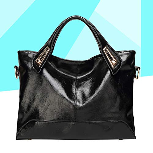 Bolsa feminina vintage de luxo encerado couro legítimo bolsa tiracolo bolsa transversal bolsa de omb