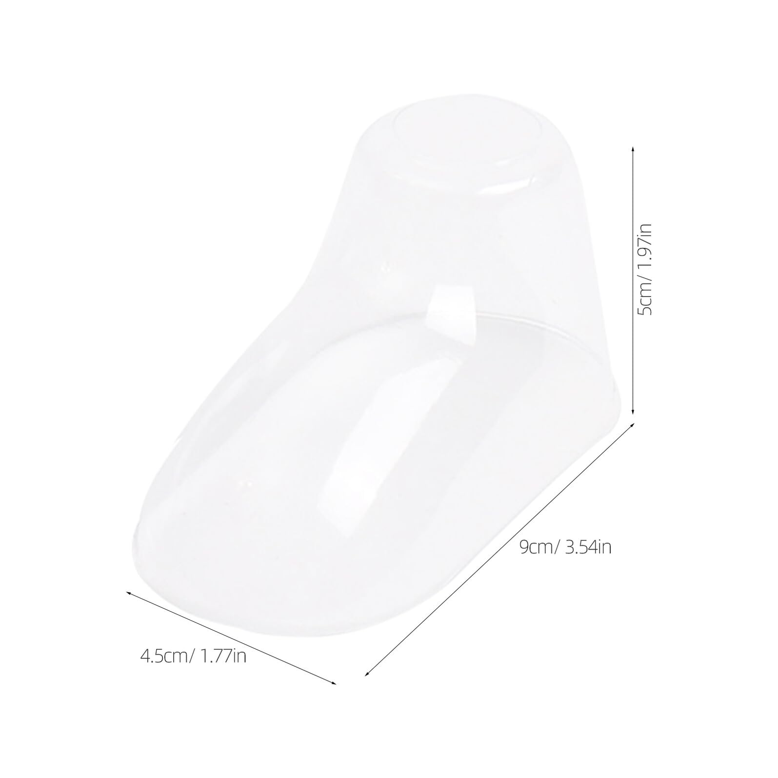 100 Stück Teiliges Kunststoff Babyfuß formen Robuste Display ständer für Babysocken Transparente Schuhspanner für Lauflernsocken und Babyschuhformierung